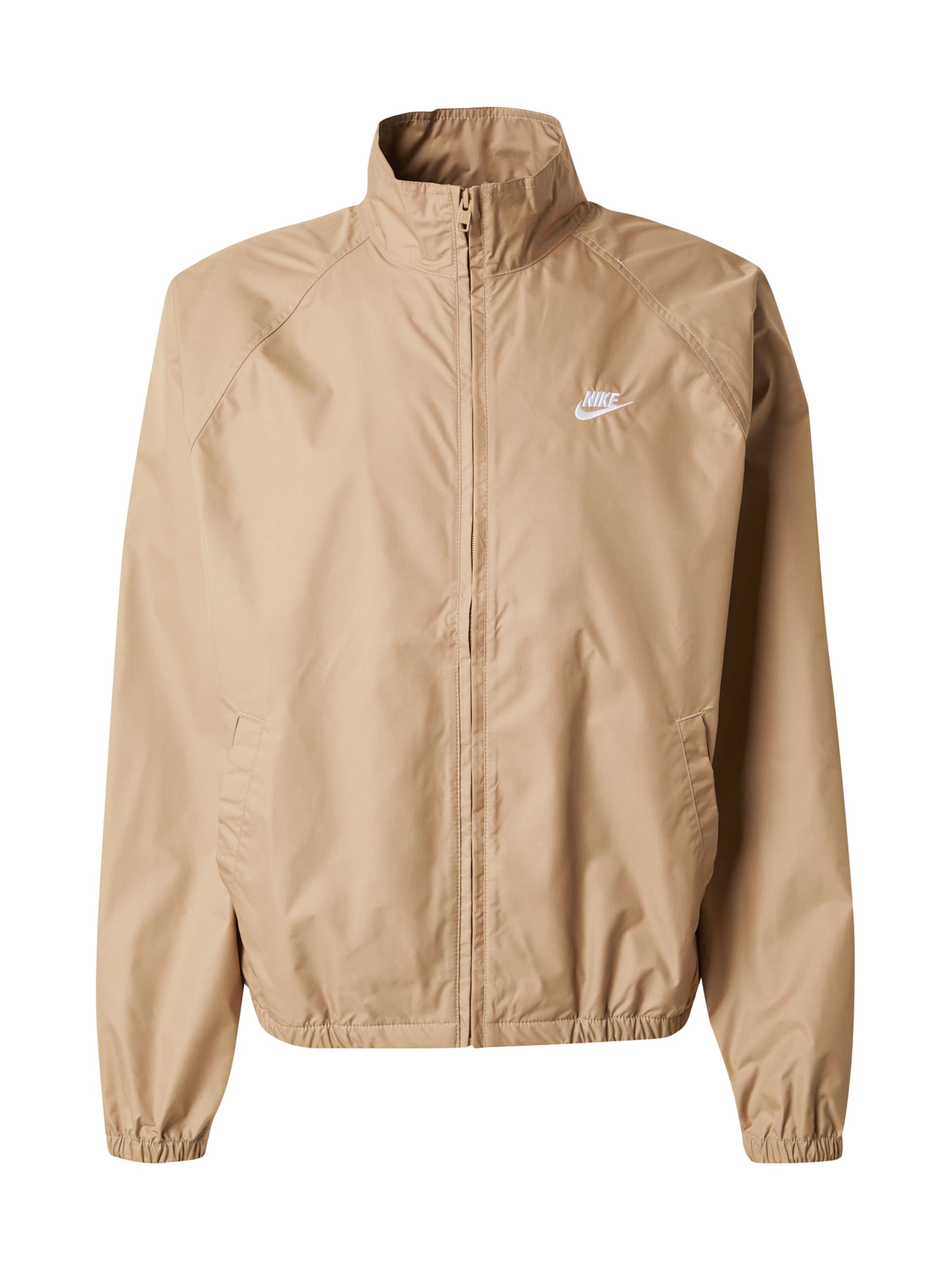 Nike Sportswear Демисезонная куртка в Бежевый: спереди