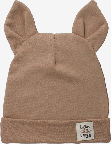 Makoma Beanie in Brown: front