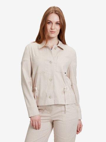 Betty & Co Between-Season Jacket in Beige: front