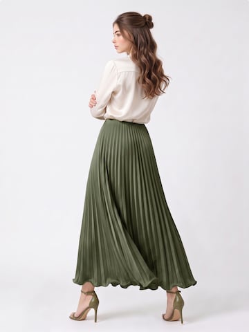 TorWeit Skirt 'PLISSEE ROCK' in Green