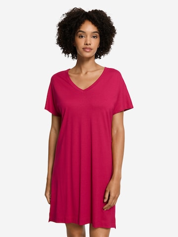 Hanro Nightgown 'Sleep & Lounge' in Red