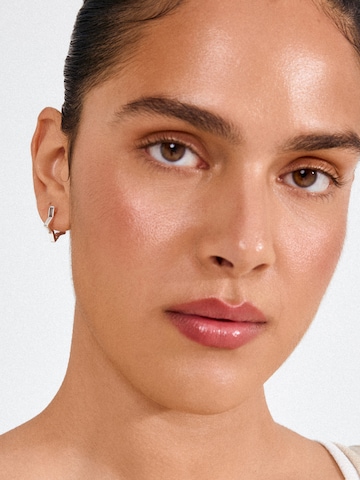 Pilgrim Серьги ' Solari ' в Серебристый: спереди