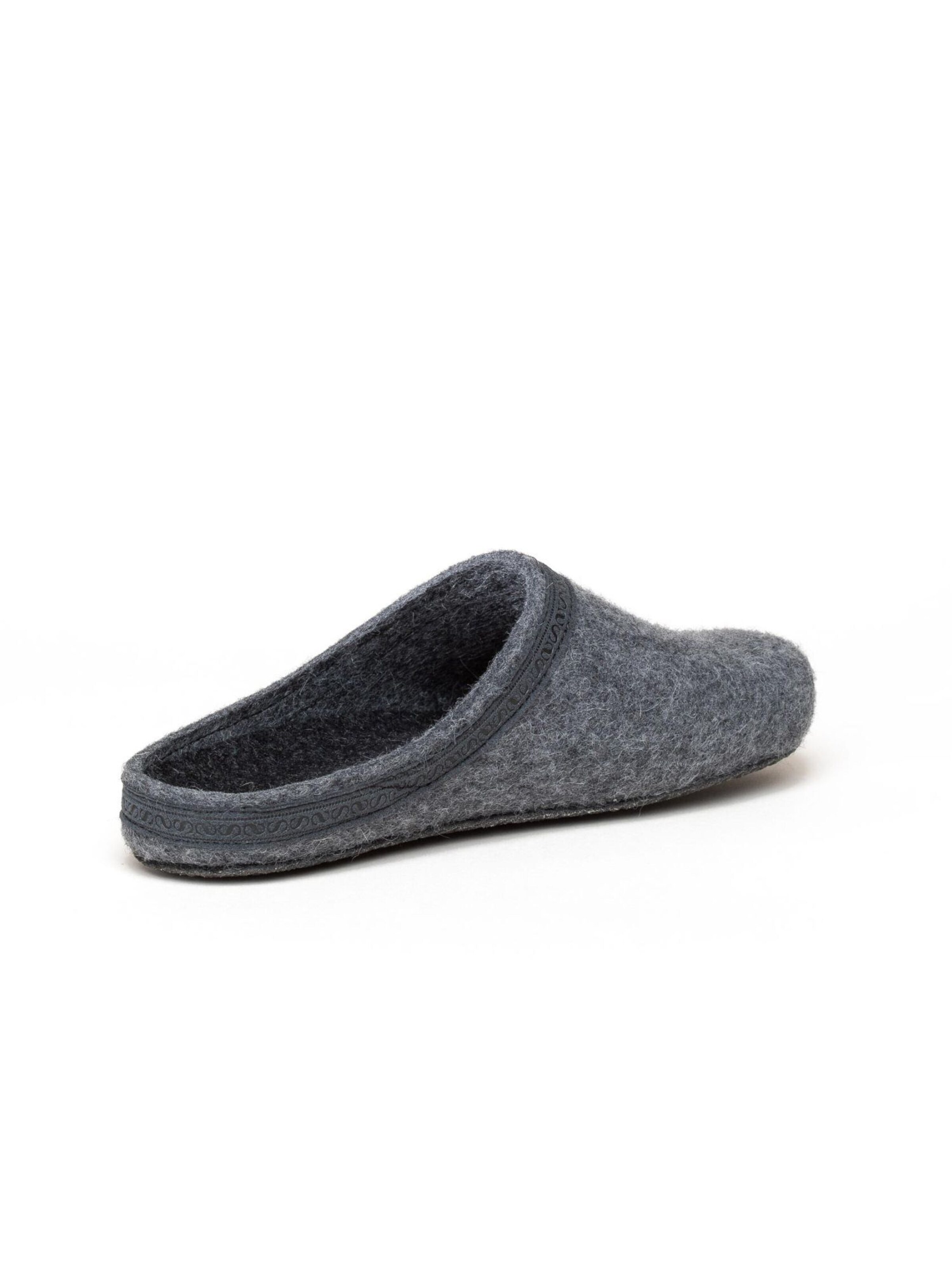 Stegmann Slippers 'Filzclogs Stegmann 127' in Grey