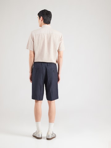 Regular Pantalon à plis 'Billie' NN07 en bleu