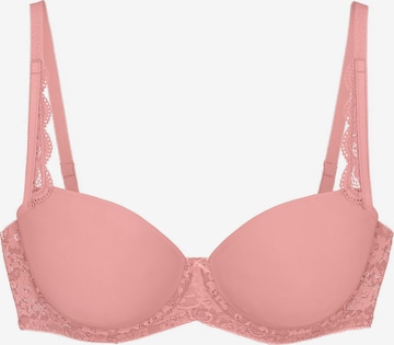 TRIUMPH T-shirt Bra 'Amourette' in Pink: front