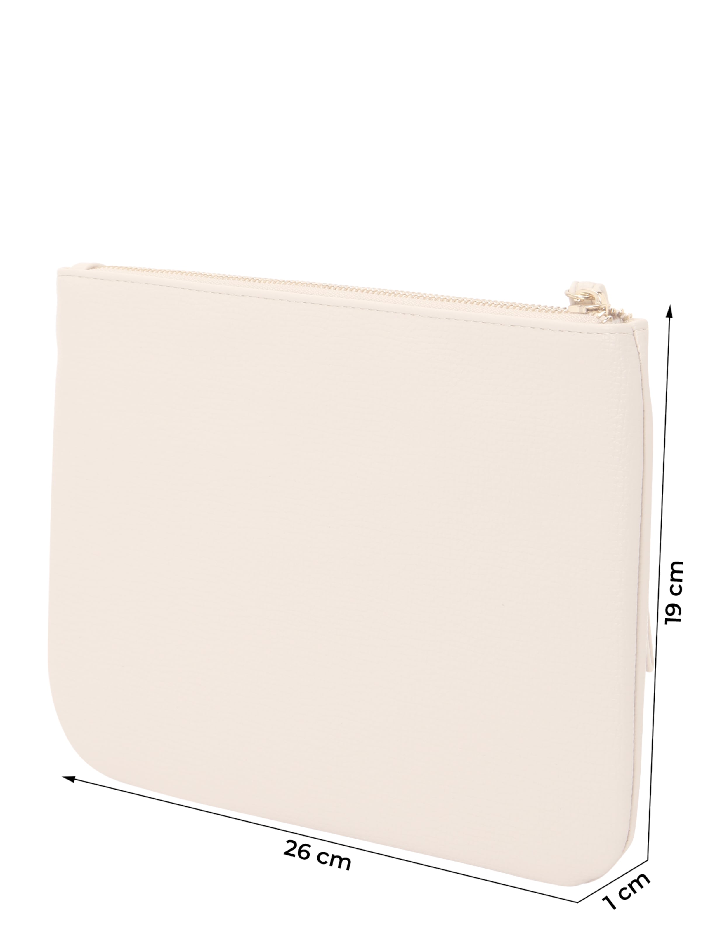 Valentino Bags Kozmetična torbica 'BEAUTIES' | bež barva: sprednja stran