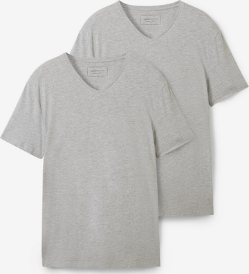 TOM TAILOR DENIM Shirt in Grijs: voorkant