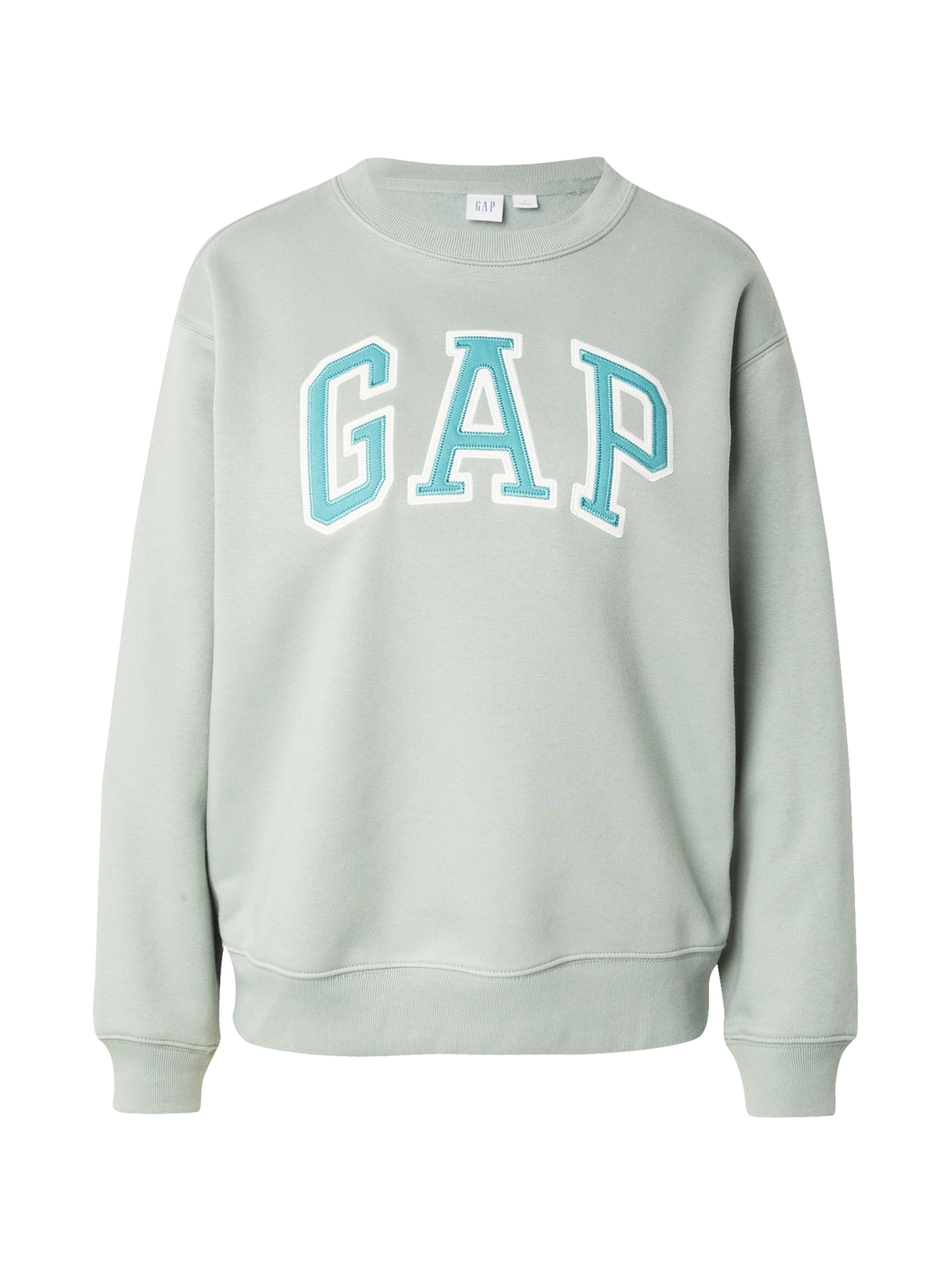 GAP Свитшот 'EXCLUSVIE HERITAGE' в Зеленый: спереди
