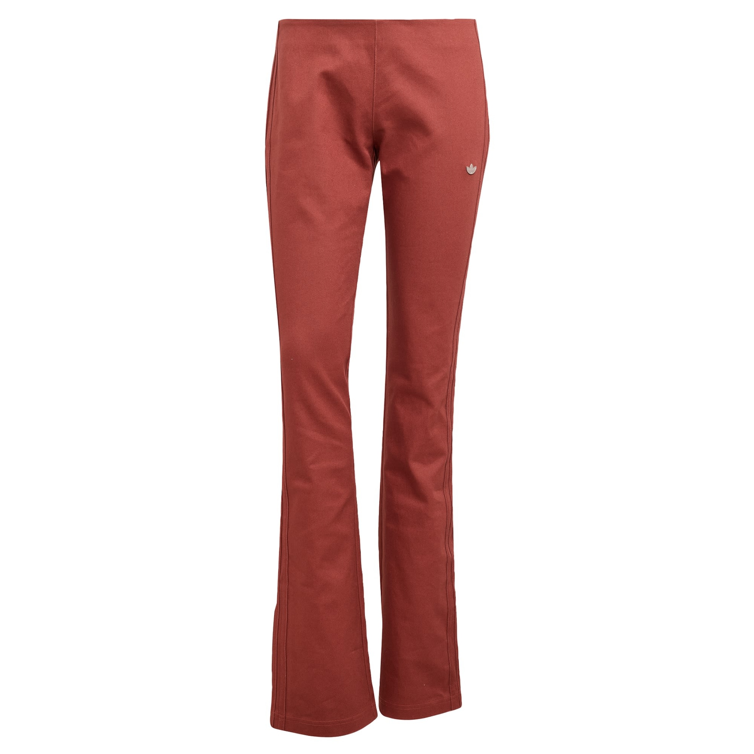 ADIDAS ORIGINALS Flared Trousers 'Premium Essentials' in Brown: front