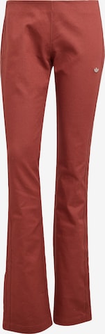 ADIDAS ORIGINALS Levenevä Housut 'Premium Essentials' värissä ruskea: etupuoli