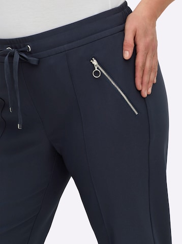 SHEEGO Regularen Hlače | modra barva