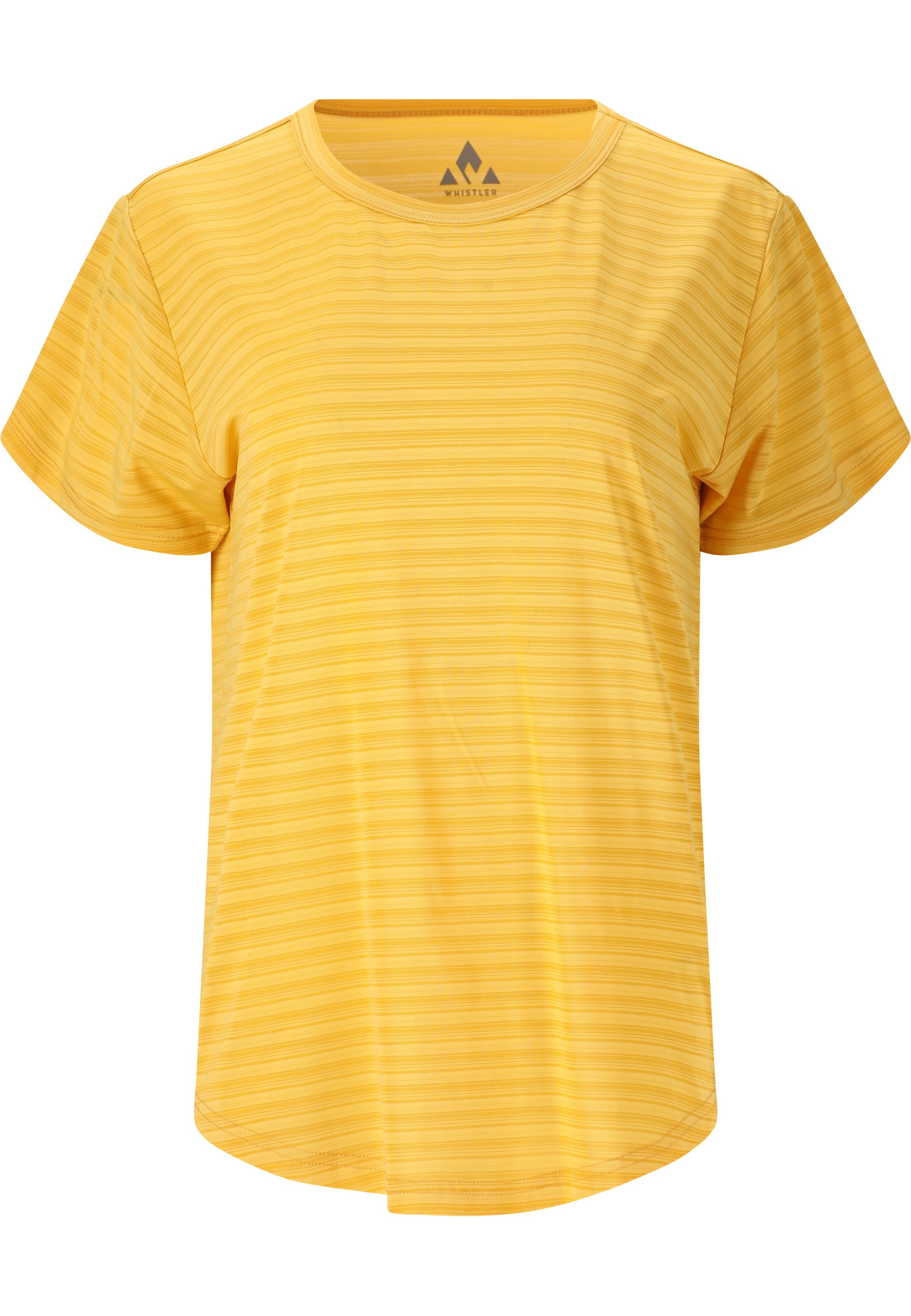Whistler Functioneel shirt 'Skylon' in Geel: voorkant