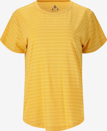 Whistler T-Shirt 'Skylon' in Gelb: Vorderseite