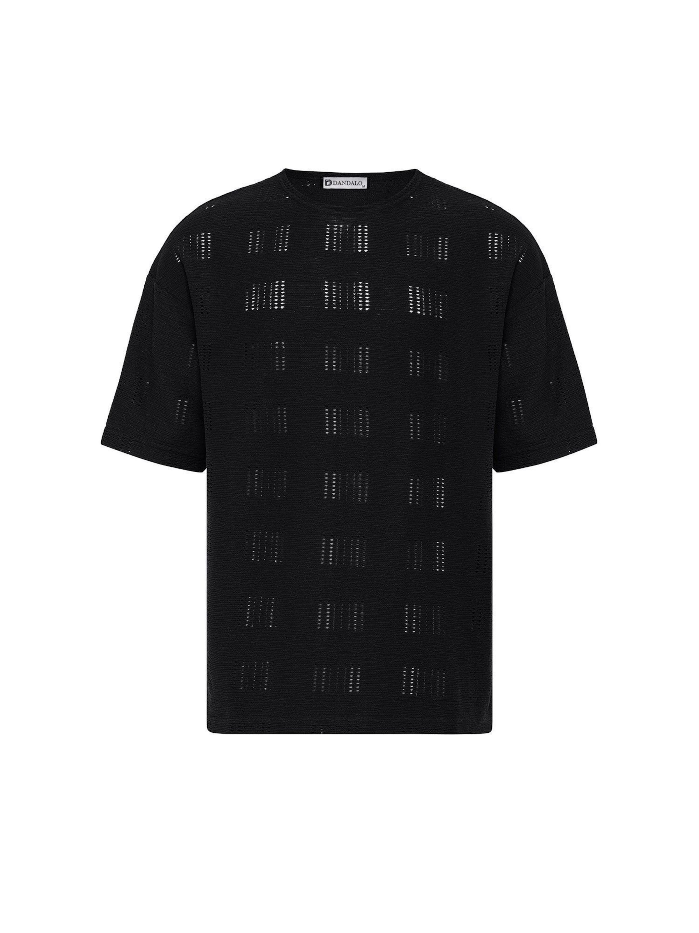 Dandalo Μπλουζάκι σε μαύρο: μπροστά