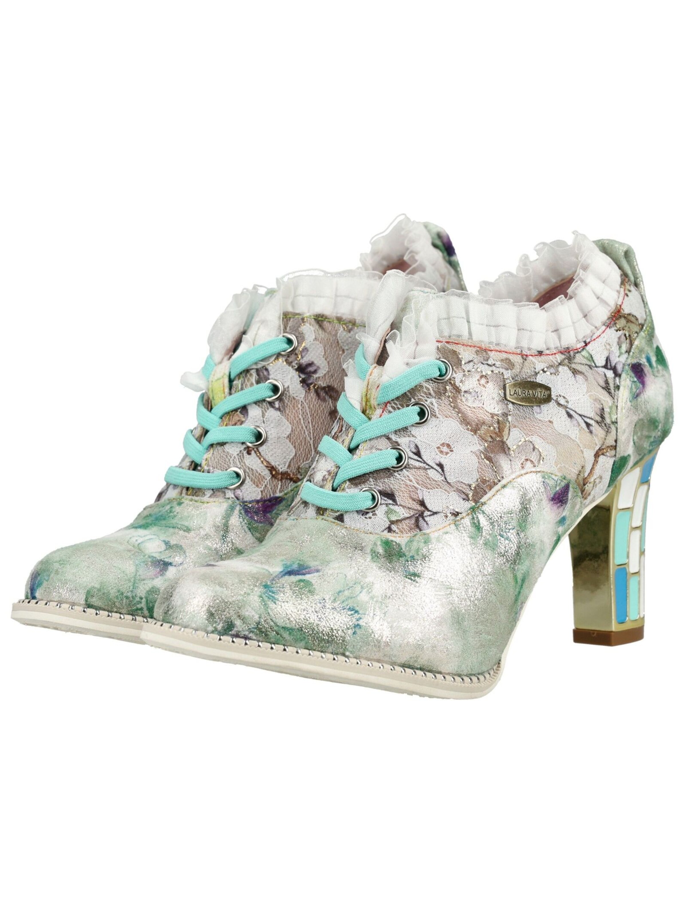 Laura Vita Pumps met hoge voorkant in Grijs