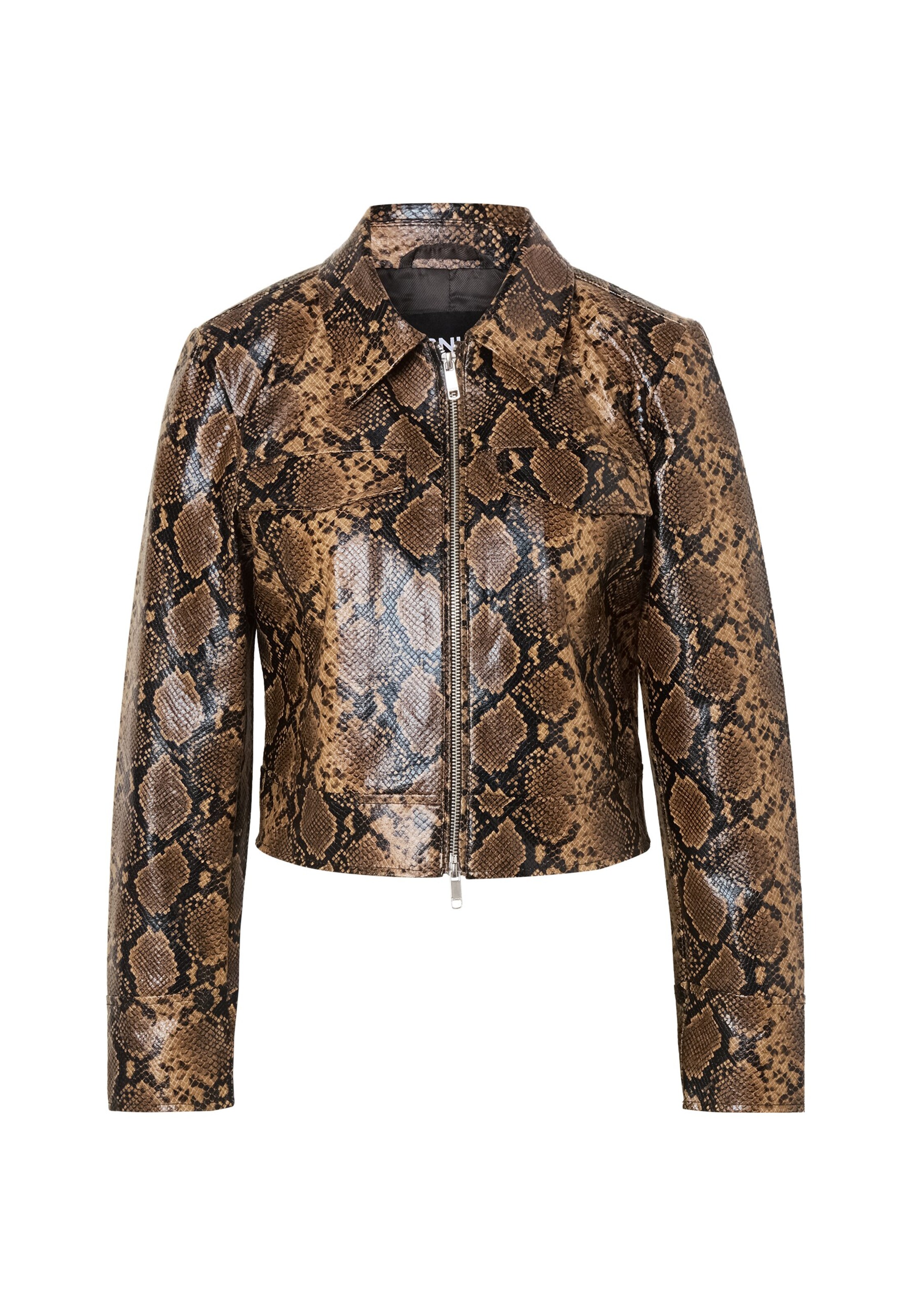 ONLY Jacke 'ONLPARIS' in XS in braun / pueblo / dunkelbraun, Produktansicht