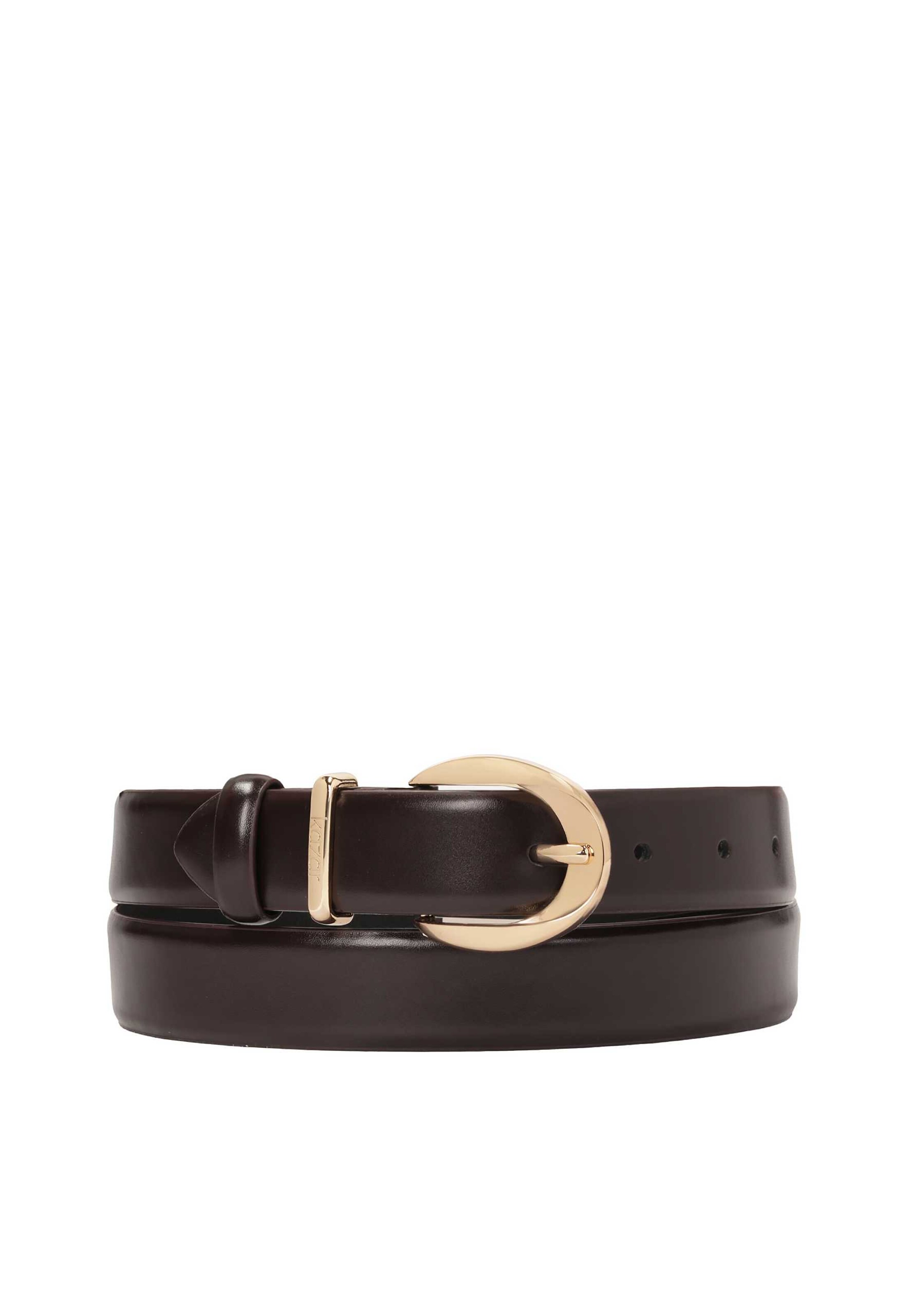 Cintura Kazar di colore marrone scuro, Visualizzazione prodotti