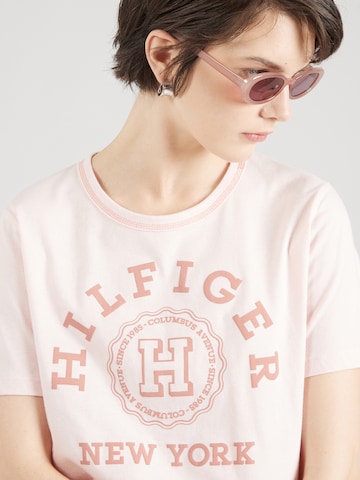 Maglietta di TOMMY HILFIGER in rosa