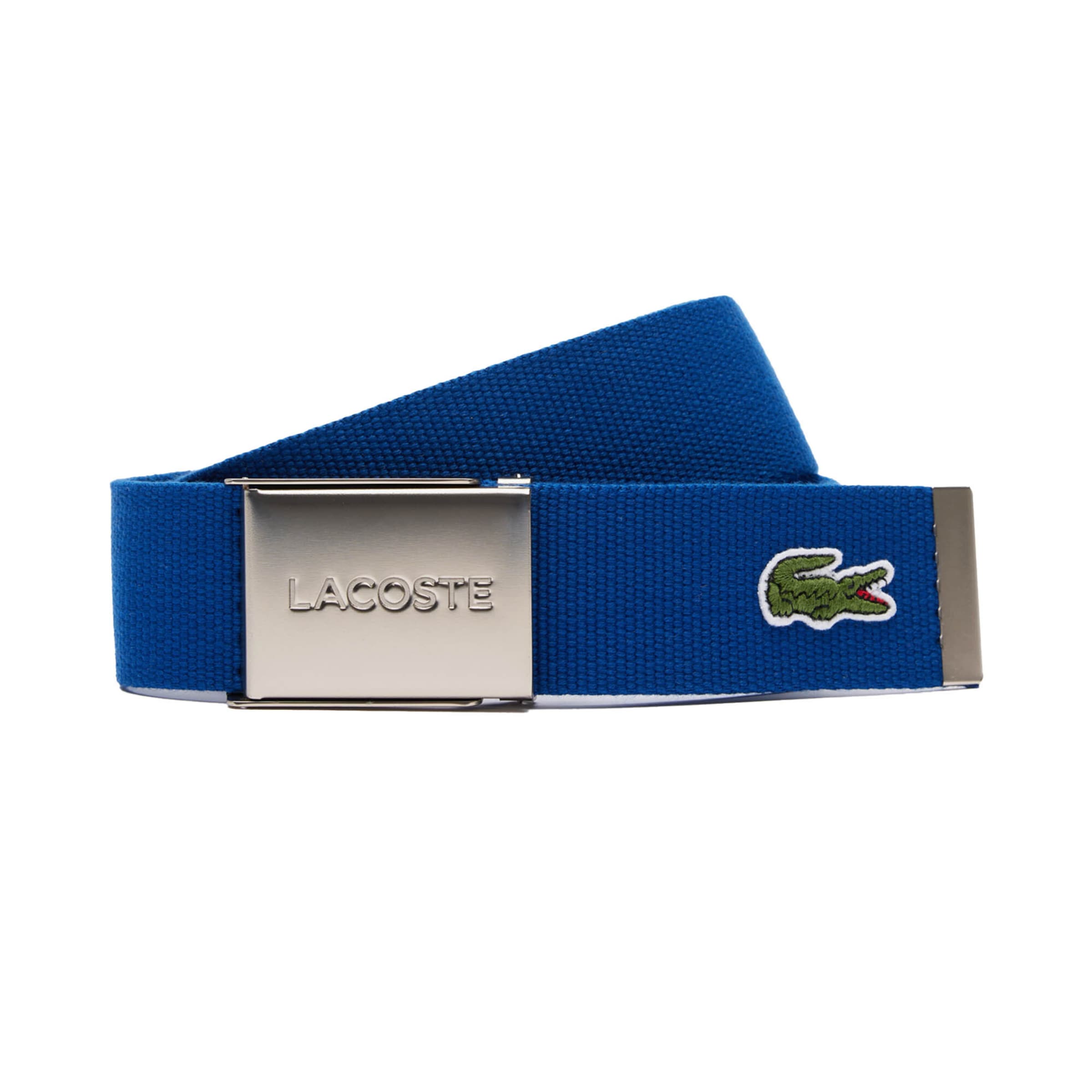 LACOSTE Belt in Blue: front