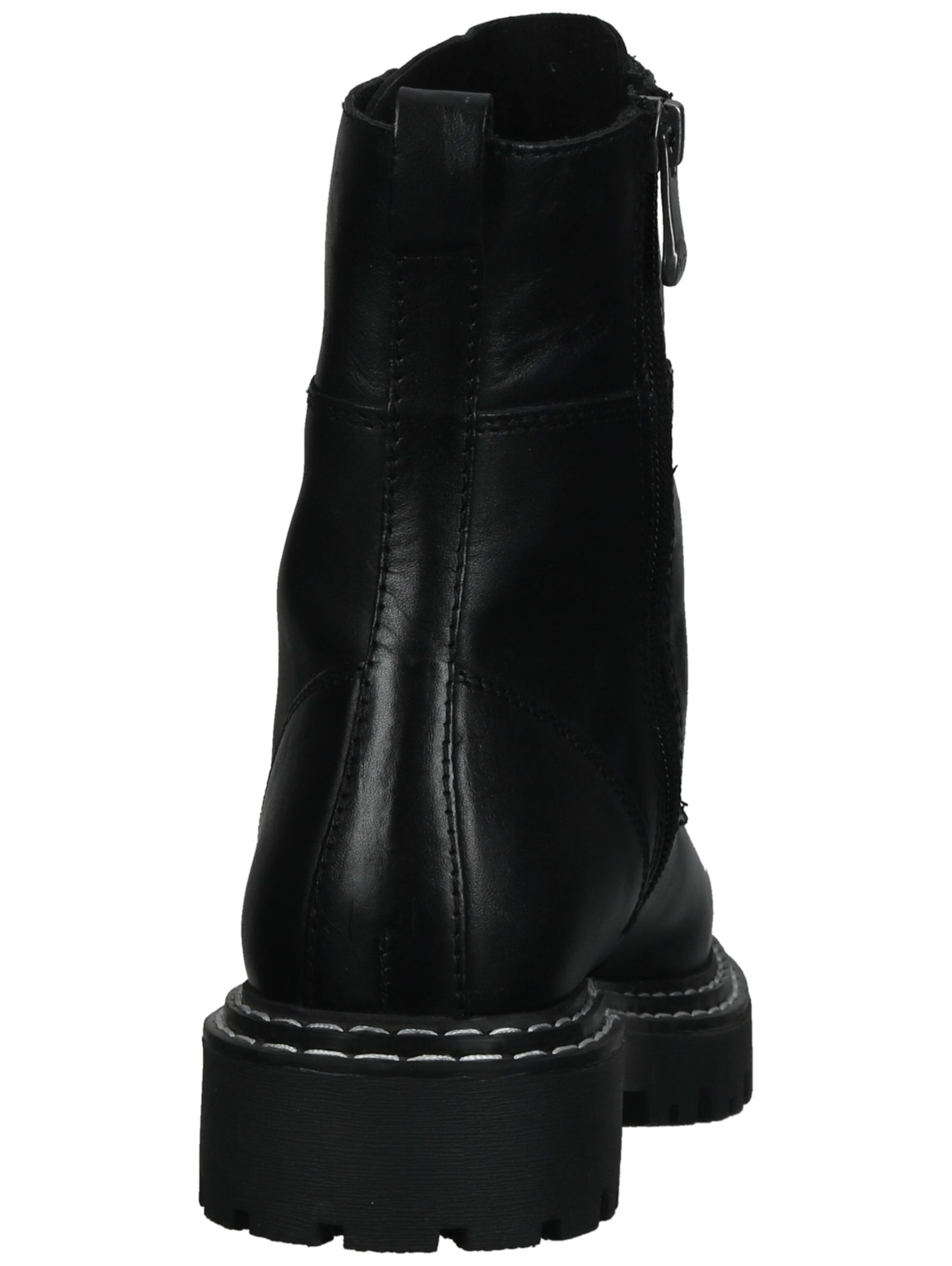 MARCO TOZZI Schnürstiefelette in Schwarz