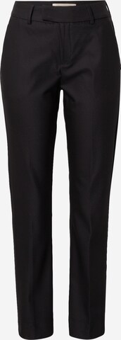 MOS MOSH Regular Chino Pants in Black: front