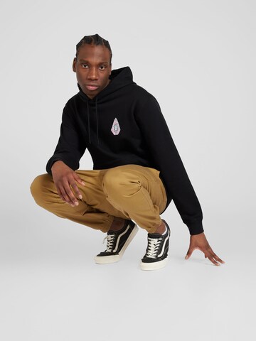 Volcom Sweatshirt 'TETSUNORI' in Schwarz