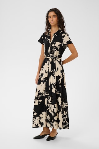 SOAKED IN LUXURY Blusekjole 'Arjana' i sort