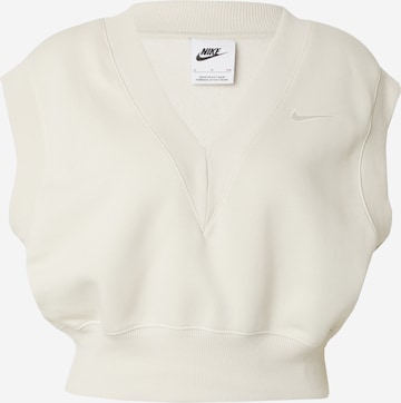 Nike Sportswear Свитшот 'PHNX FLC' в Бежевый: спереди