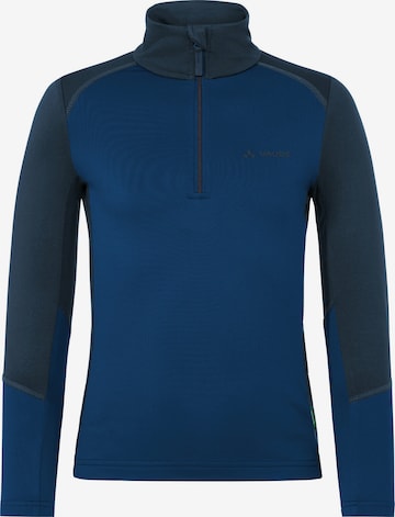VAUDE Sportpullover 'Livigno' in Blau: Vorderseite