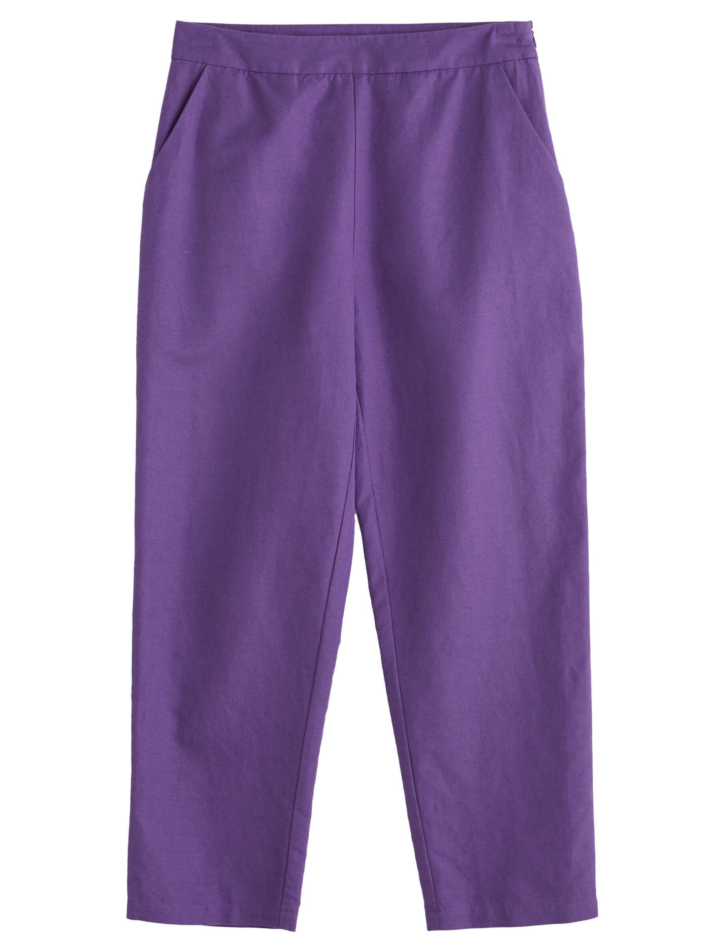 Seasalt Cornwall Regular Pants 'Westlin' in Purple: front