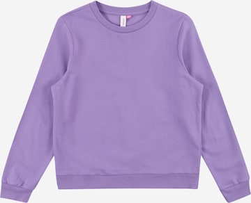 Vero Moda Girl Sweatshirt 'OCTAVIA' i lilla: forside