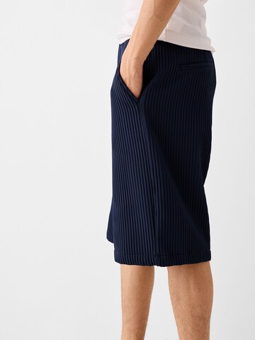 regular Pantaloni di Bershka in blu
