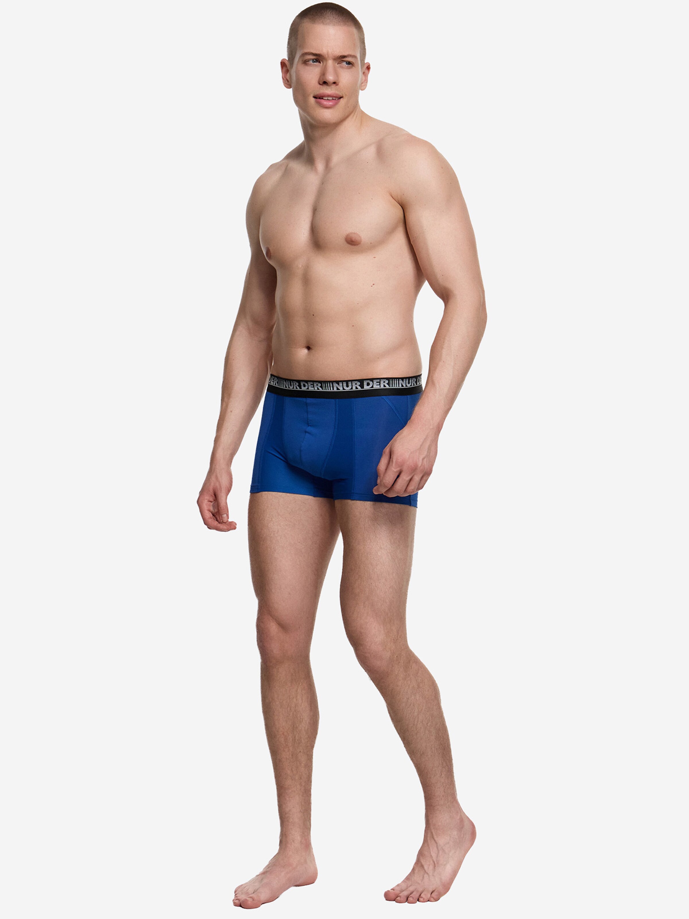 Boxers ' Boxer 3D-Flex Air Retroshorts ' Nur Die en bleu : devant