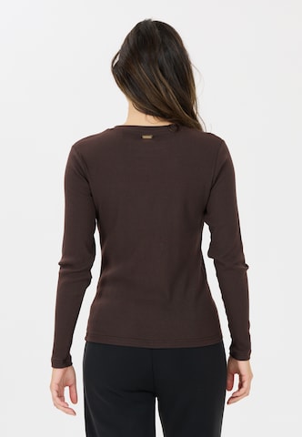 Athlecia Functioneel shirt 'Lankae' in Bruin