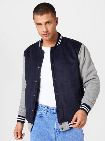 Cotton On Tussenjas 'VARSITY' in Blauw: voorkant