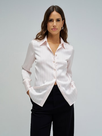 Salsa Jeans Bluse in Pink: Vorderseite