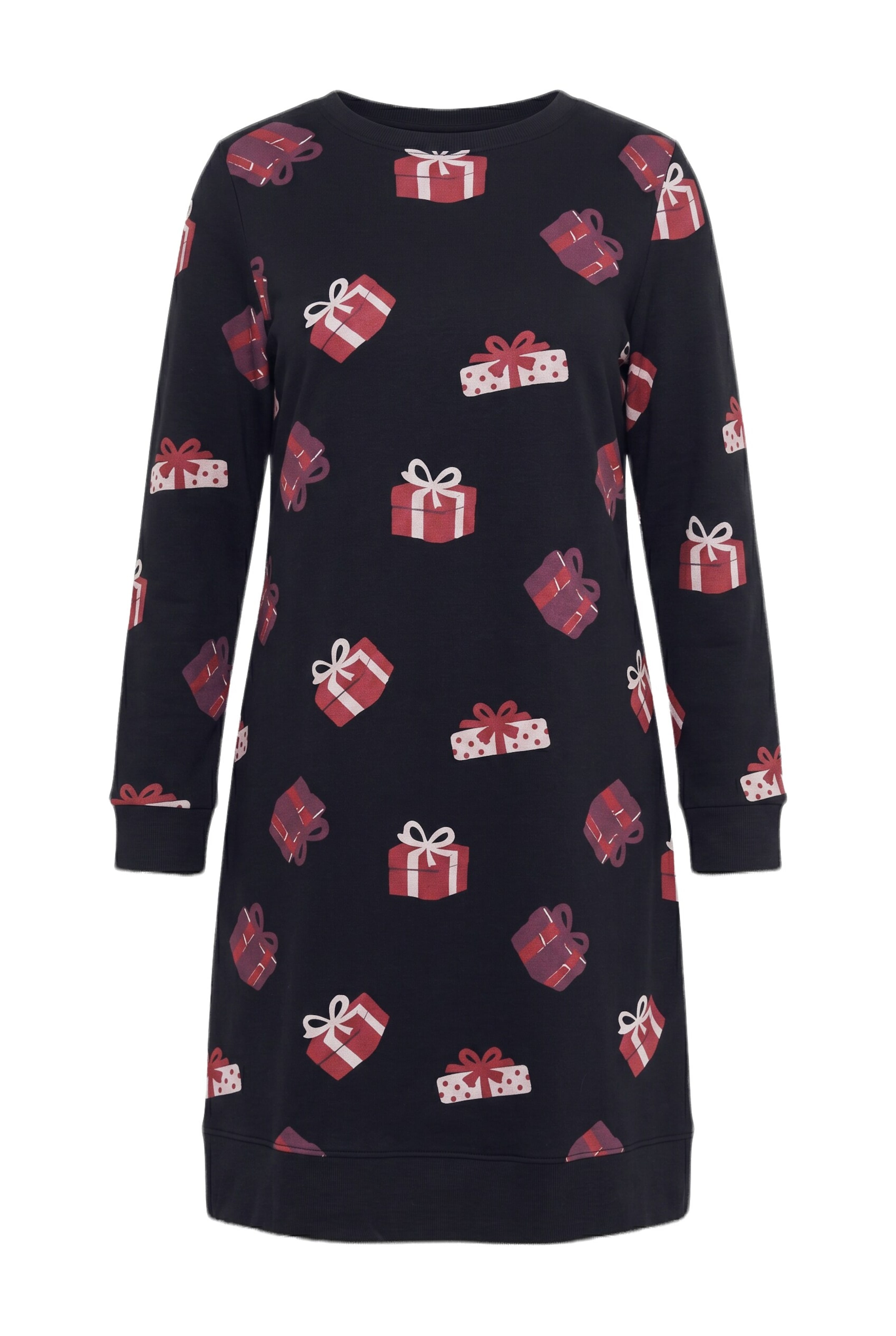 Ulla Popken Dress in Black: front