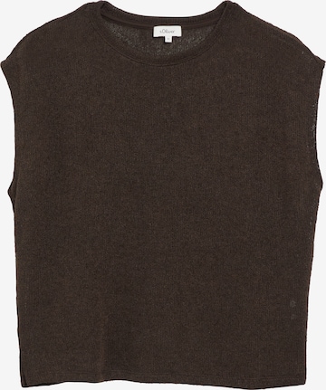 s.Oliver Sweater in Brown: front