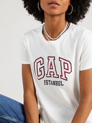 GAP Shirt 'ISTANBUL' in White