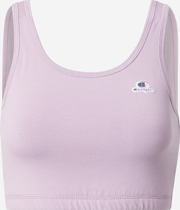 Champion Authentic Athletic Apparel Bra in Purple: front