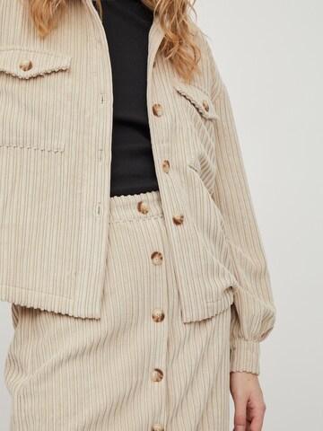 VILA Übergangsjacke 'Lock' in Beige