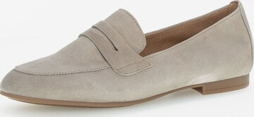 GABOR Classic Flats in Grey: front