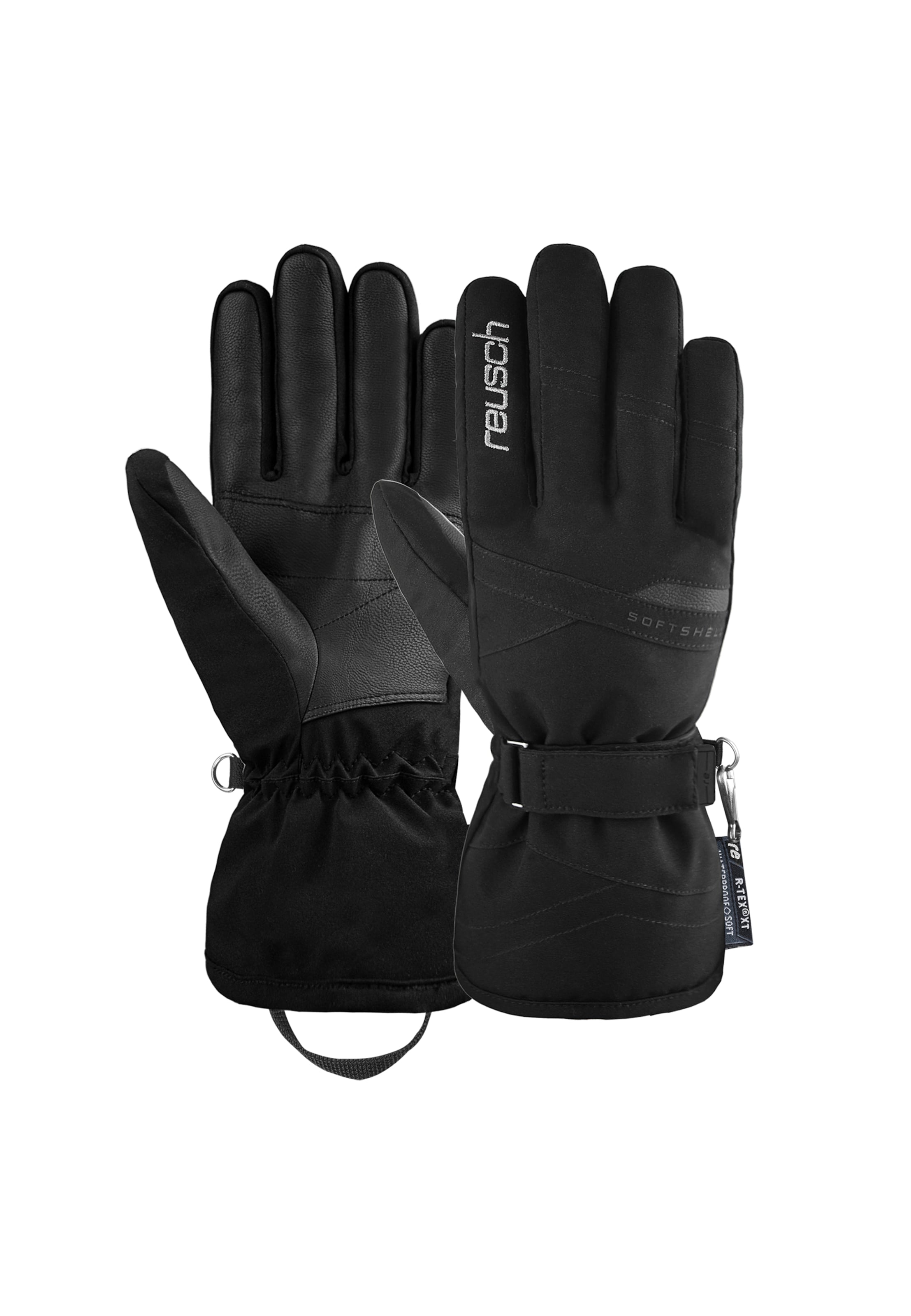 REUSCH Sports gloves in Black: front