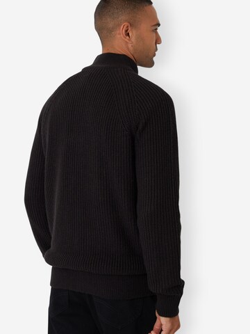 Threadbare Strickjacke 'Westleigh' in Schwarz