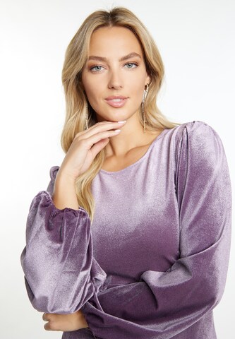 faina - Vestido de cocktail 'Nelice' em roxo