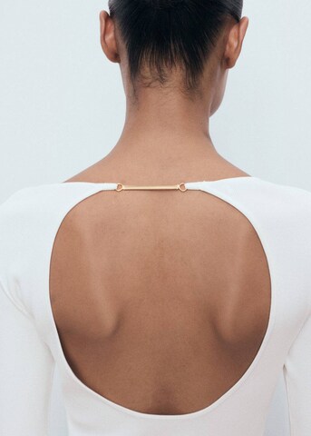 MANGO Kleid 'Dover' in Weiß