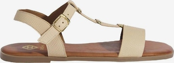 Desa Sandals 'Sandalen' in Beige: front