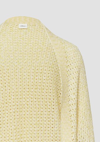 Parka mi-saison s.Oliver en jaune