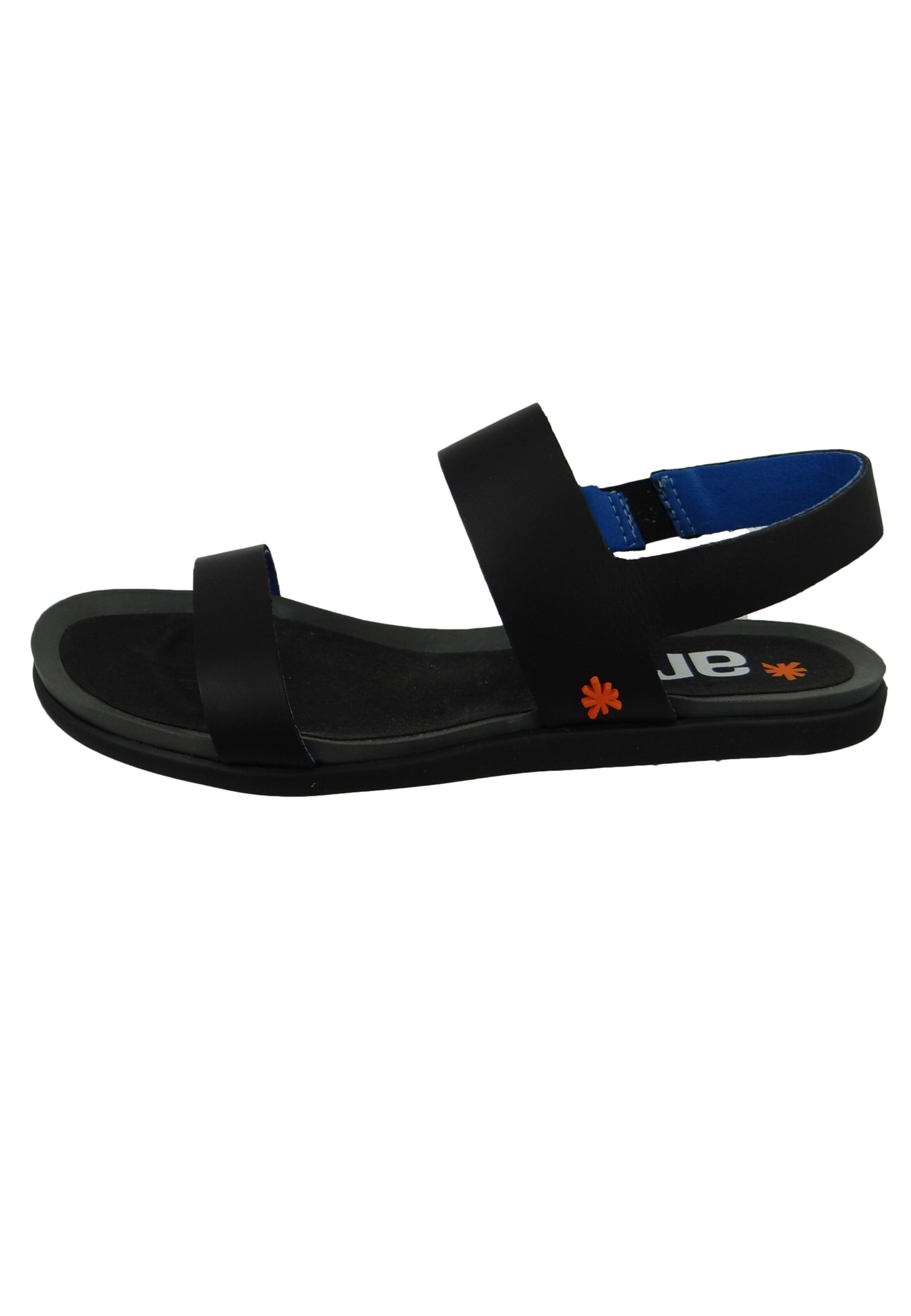 ART - Sandália 'Larissa' em preto