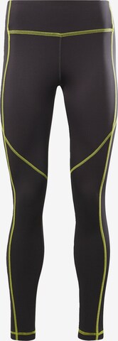 Skinny Pantaloni sport de la Reebok pe negru